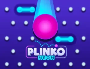 Wingo Neon Plinko game